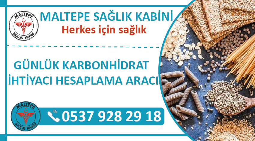 Günlük Karbonhidrat İhtiyacı Hesaplama Aracı, Ne Kadar Karbonhidrata İhtiyacım Var?