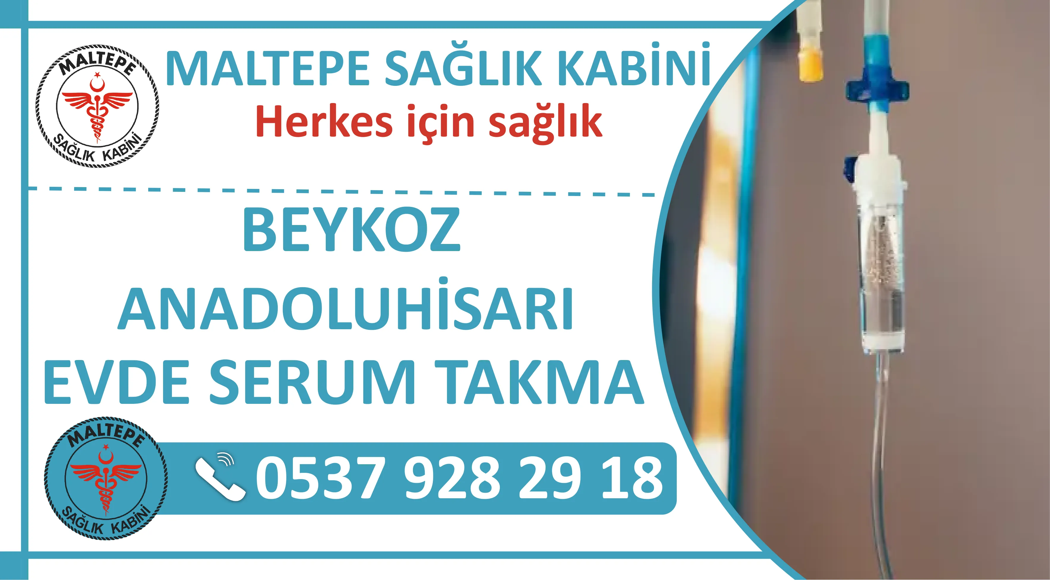 Beykoz Anadoluhisarı Mahallesi Evde Serum Takma Hizmeti