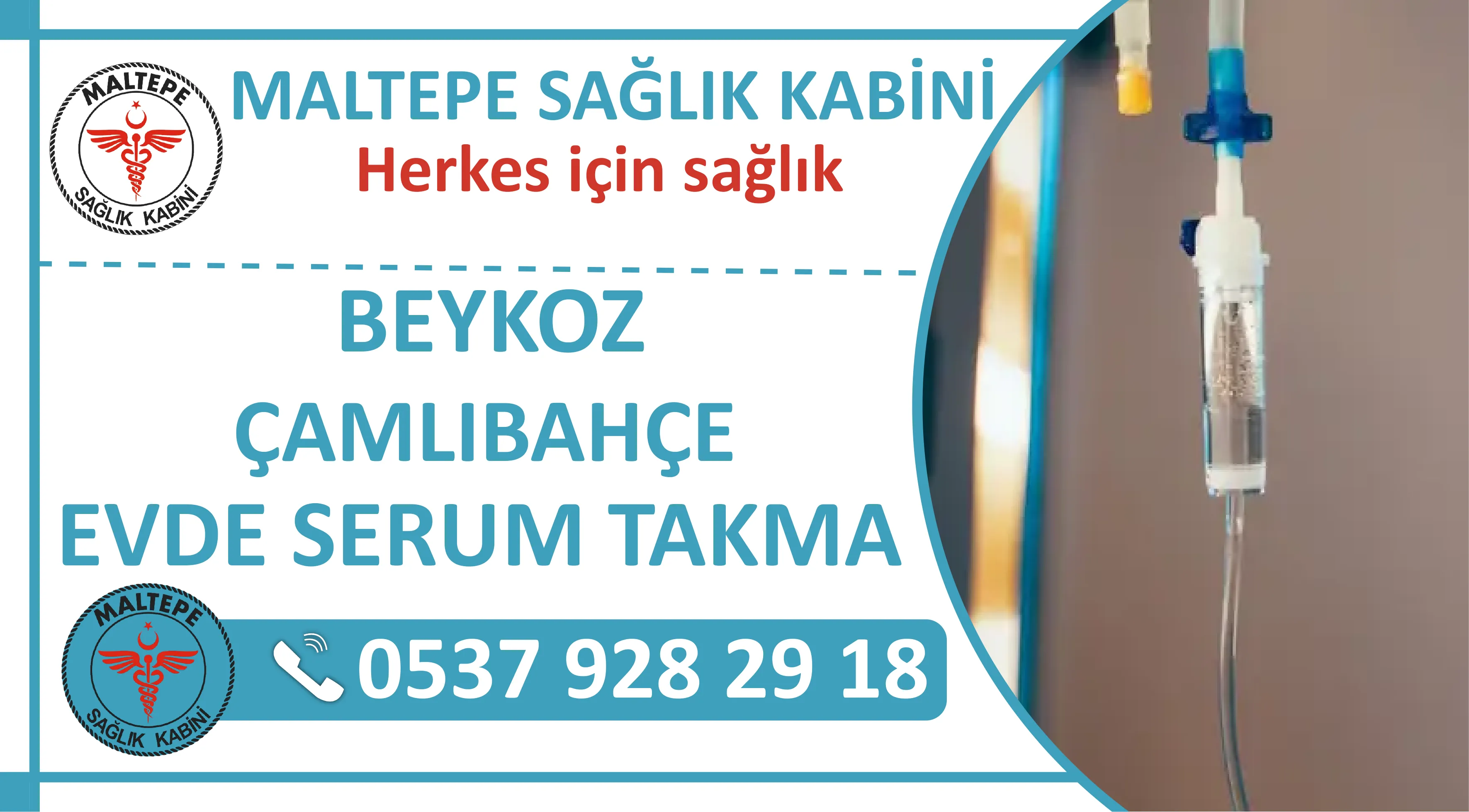 Beykoz Çamlıbahçe Mahallesi Evde Serum Takma Hizmeti