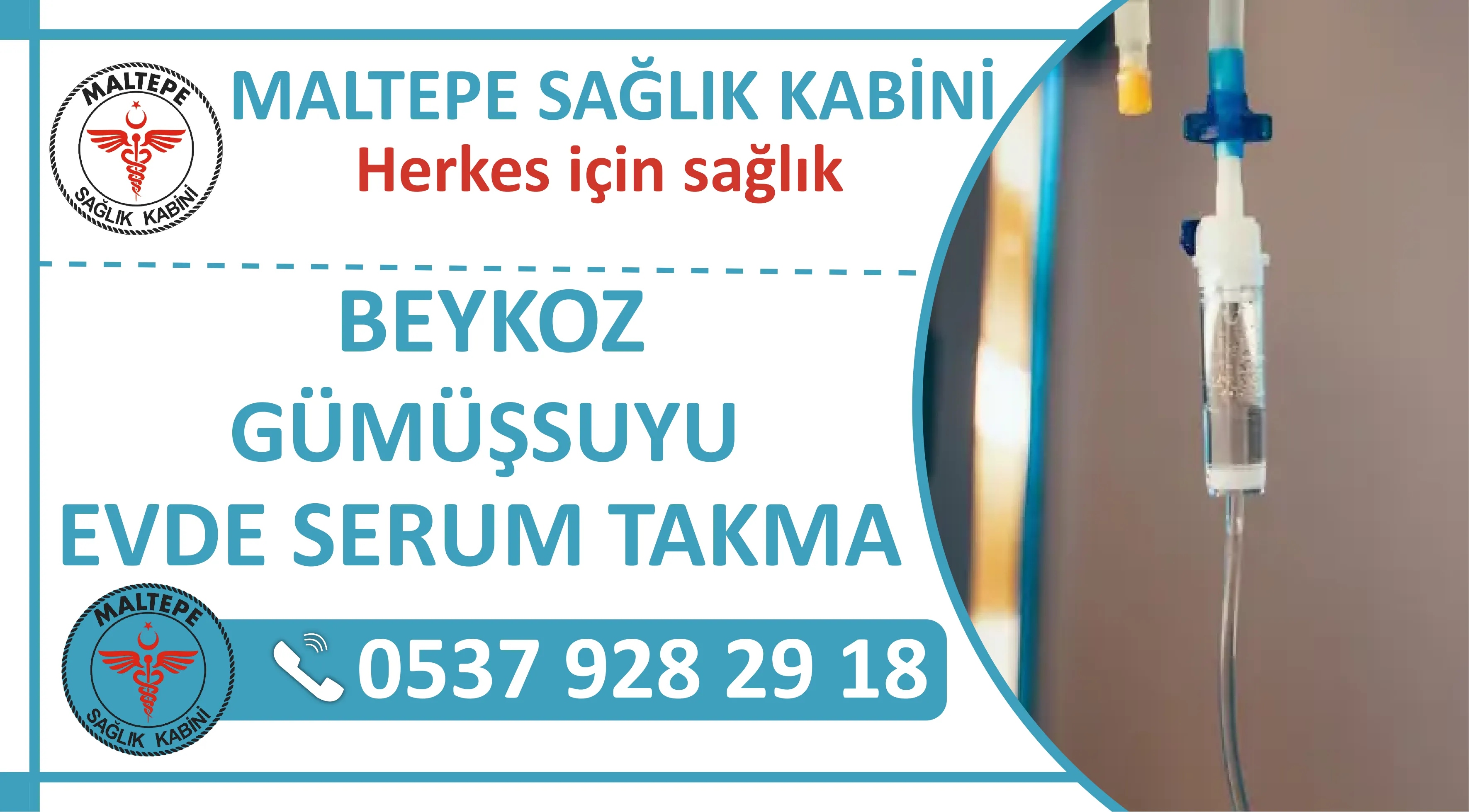 Beykoz Gümüşsuyu Mahallesi Evde Serum Takma Hizmeti