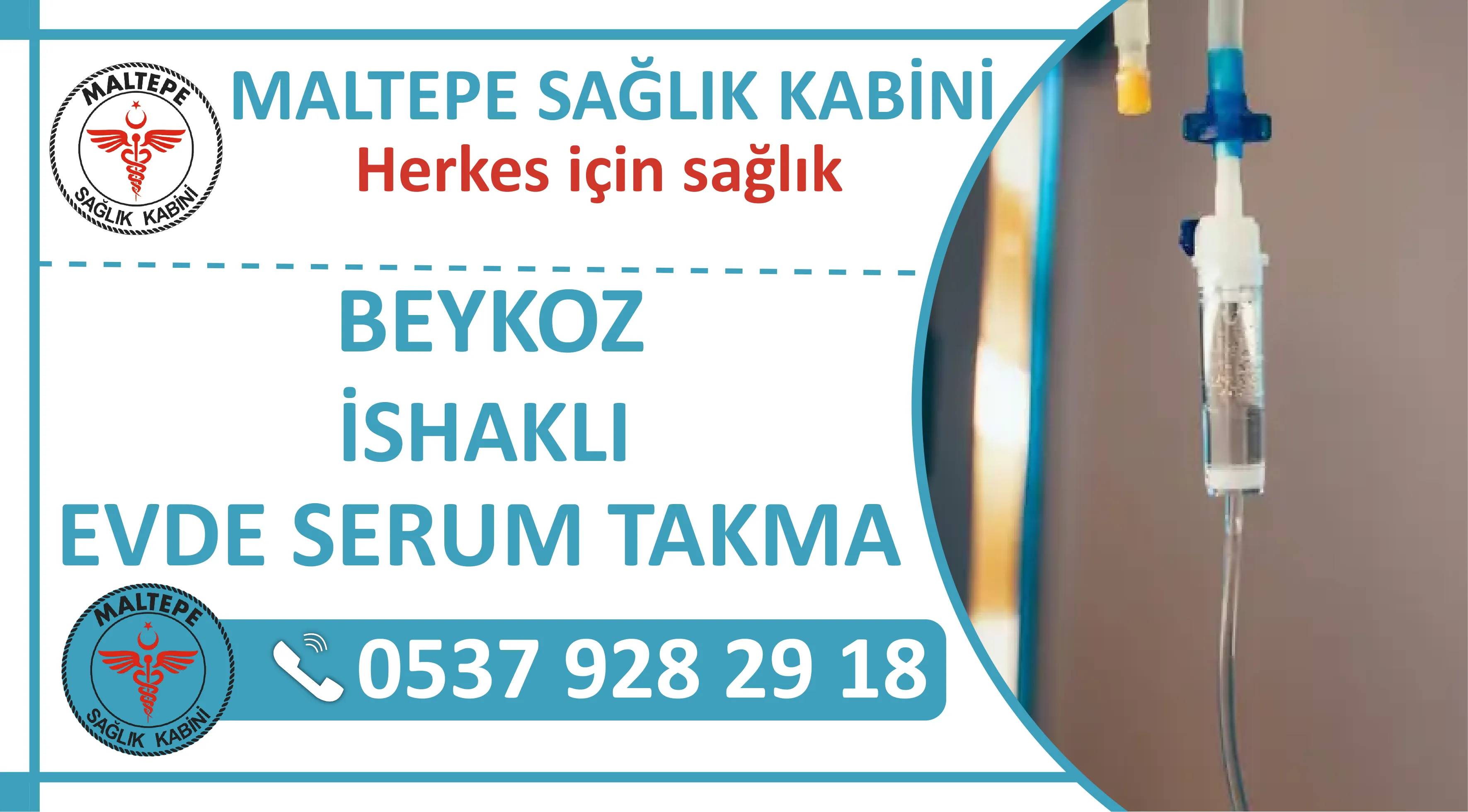 Beykoz İshaklı Mahallesi Evde Serum Takma Hizmeti