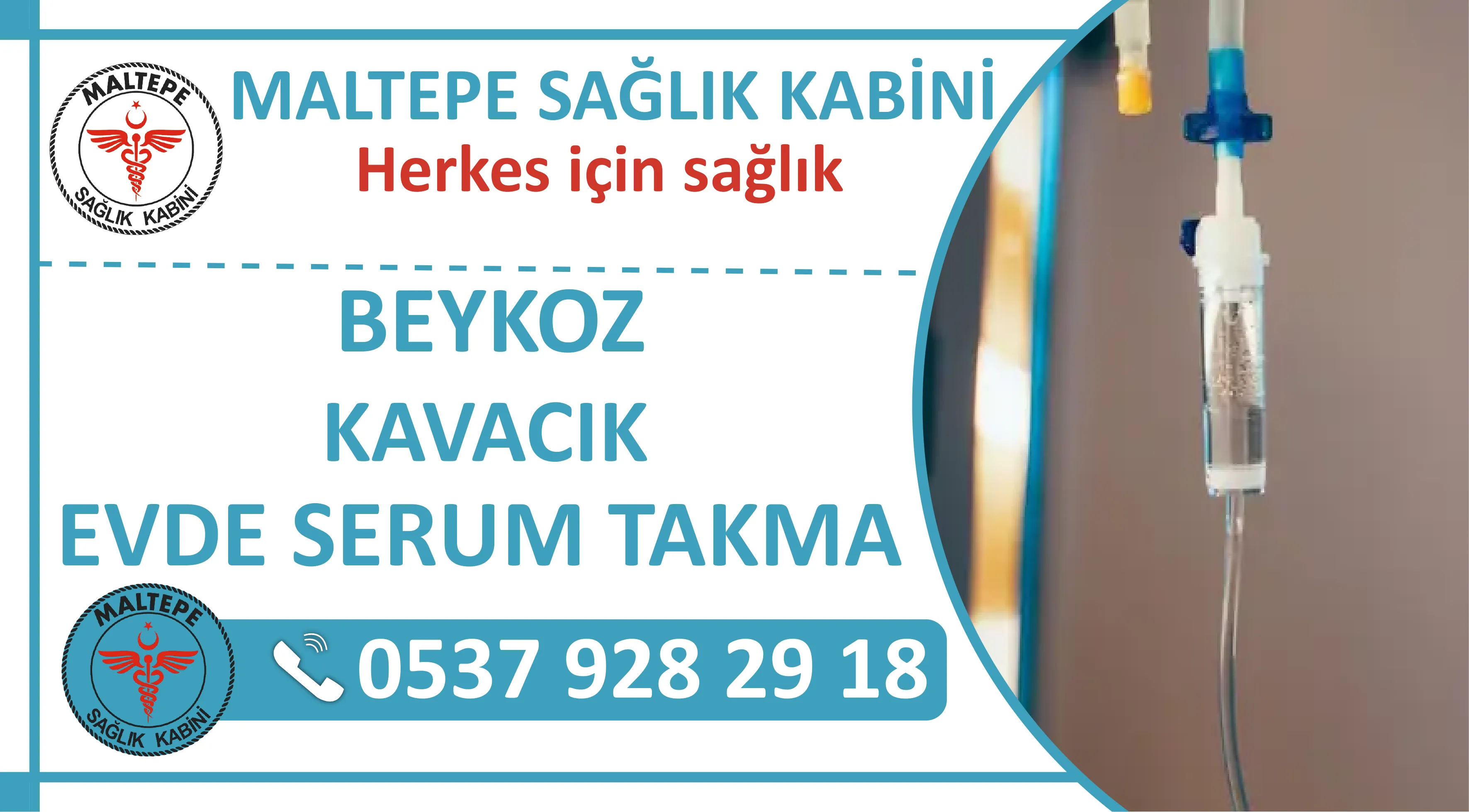 Beykoz Kavacık Mahallesi Evde Serum Takma Hizmeti