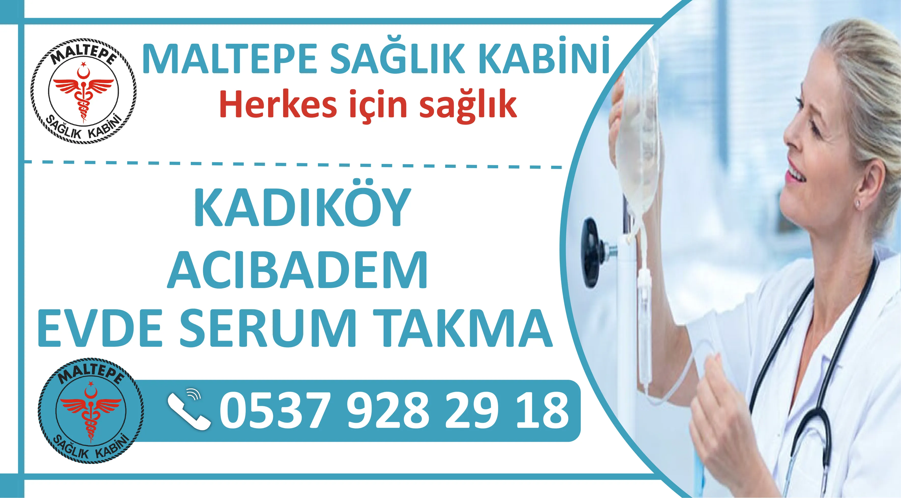 Kadıköy Acıbadem Mahallesi Evde Serum Takma Hizmeti