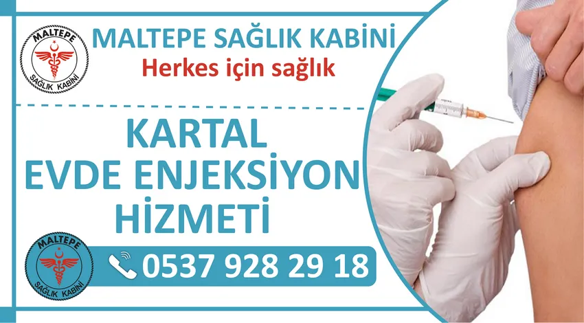 Kartal Evde Enjeksiyon Hizmeti ve Kartal Evde iğne hizmeti veren hemşire