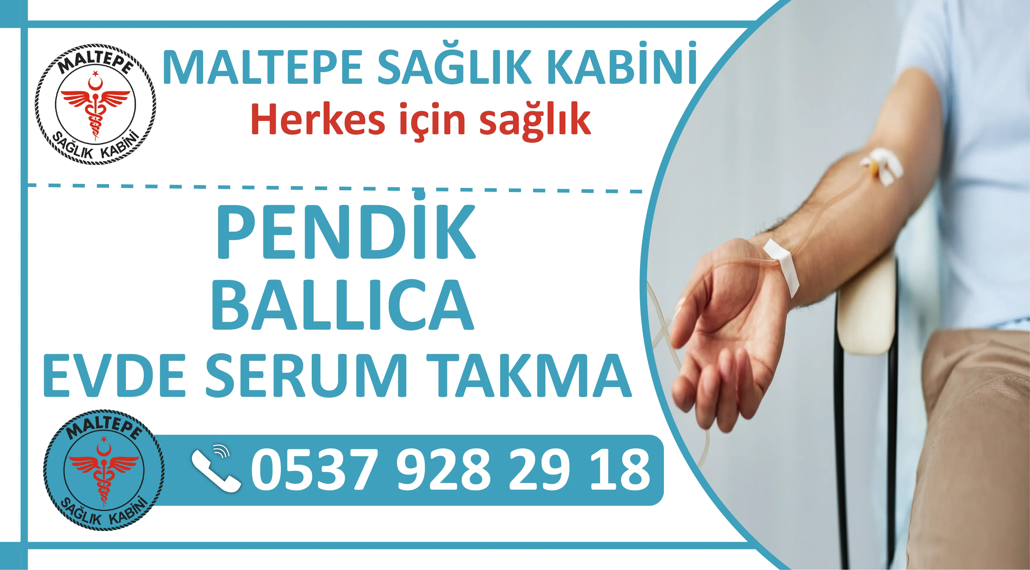 Pendik Ballıca Mahallesi Evde Serum Takma Hizmeti