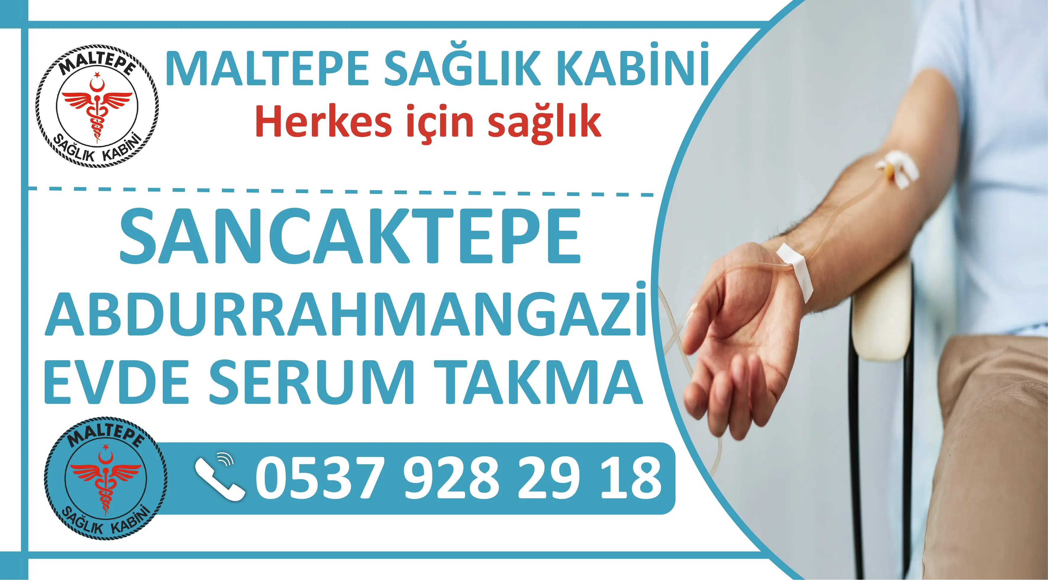 Sancaktepe Abdurrahmangazi Mahallesi Evde Serum Takma Hizmeti