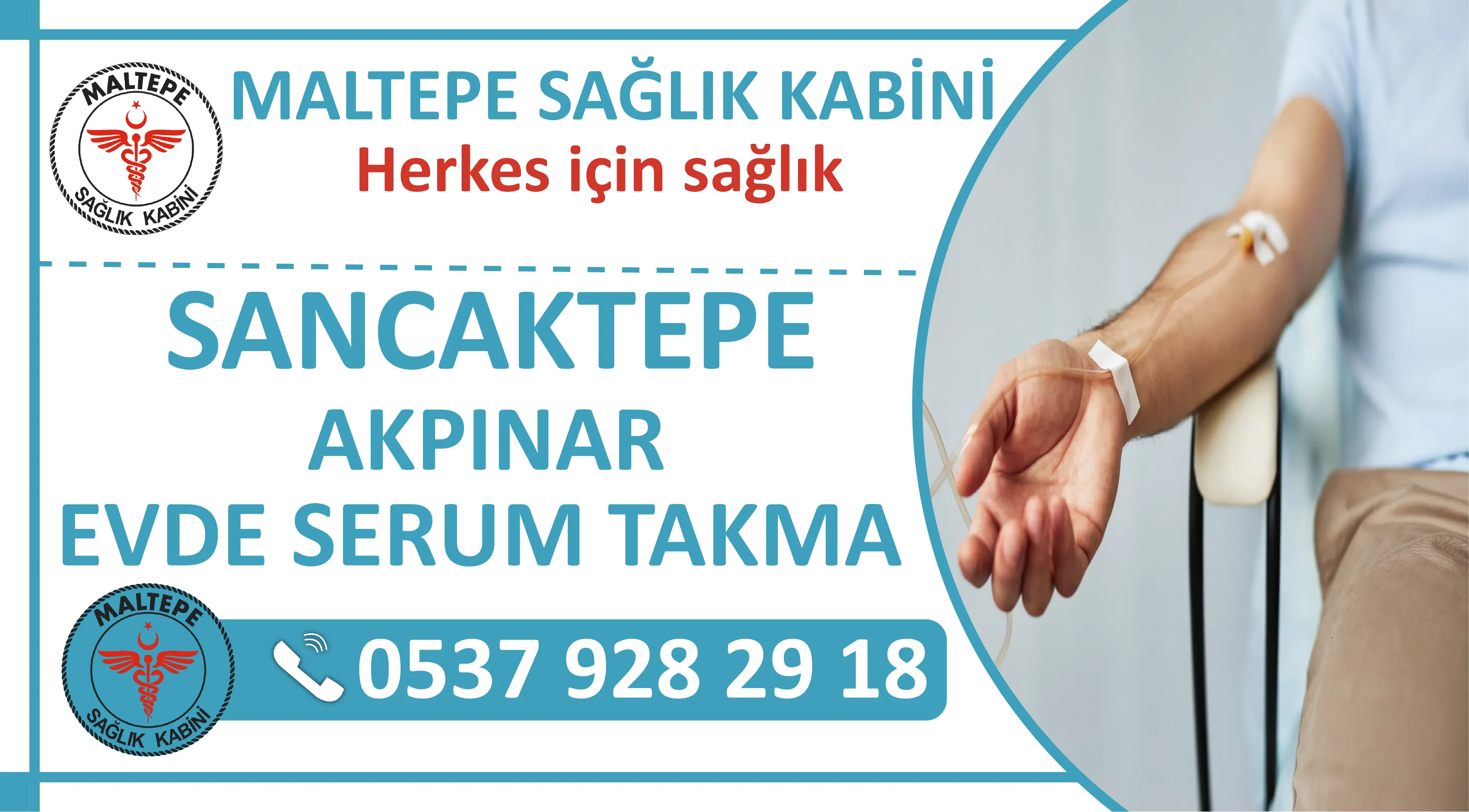 Sancaktepe Akpınar Mahallesi Evde Serum Takma Hizmeti