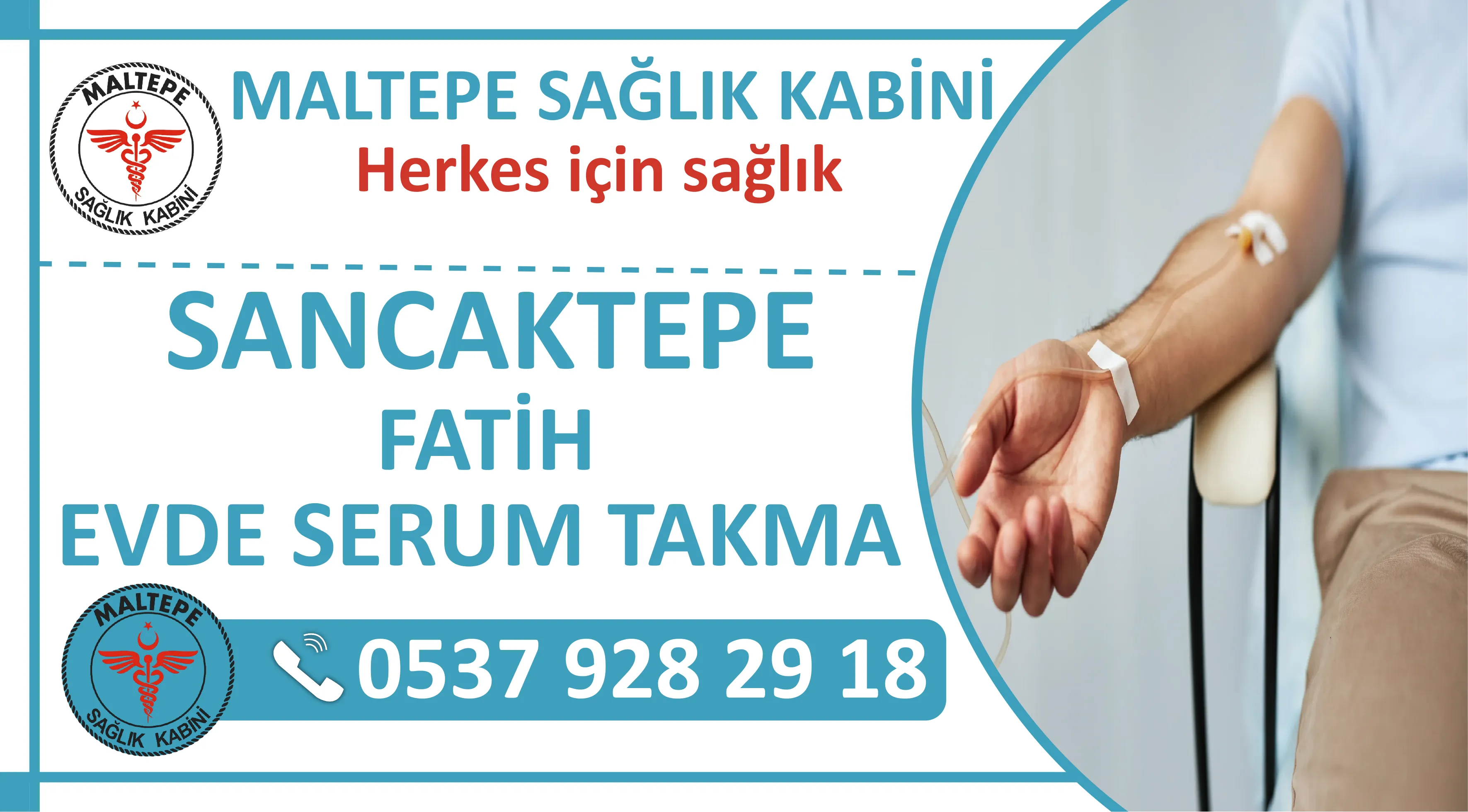 Sancaktepe Fatih Mahallesi Evde Serum Takma Hizmeti