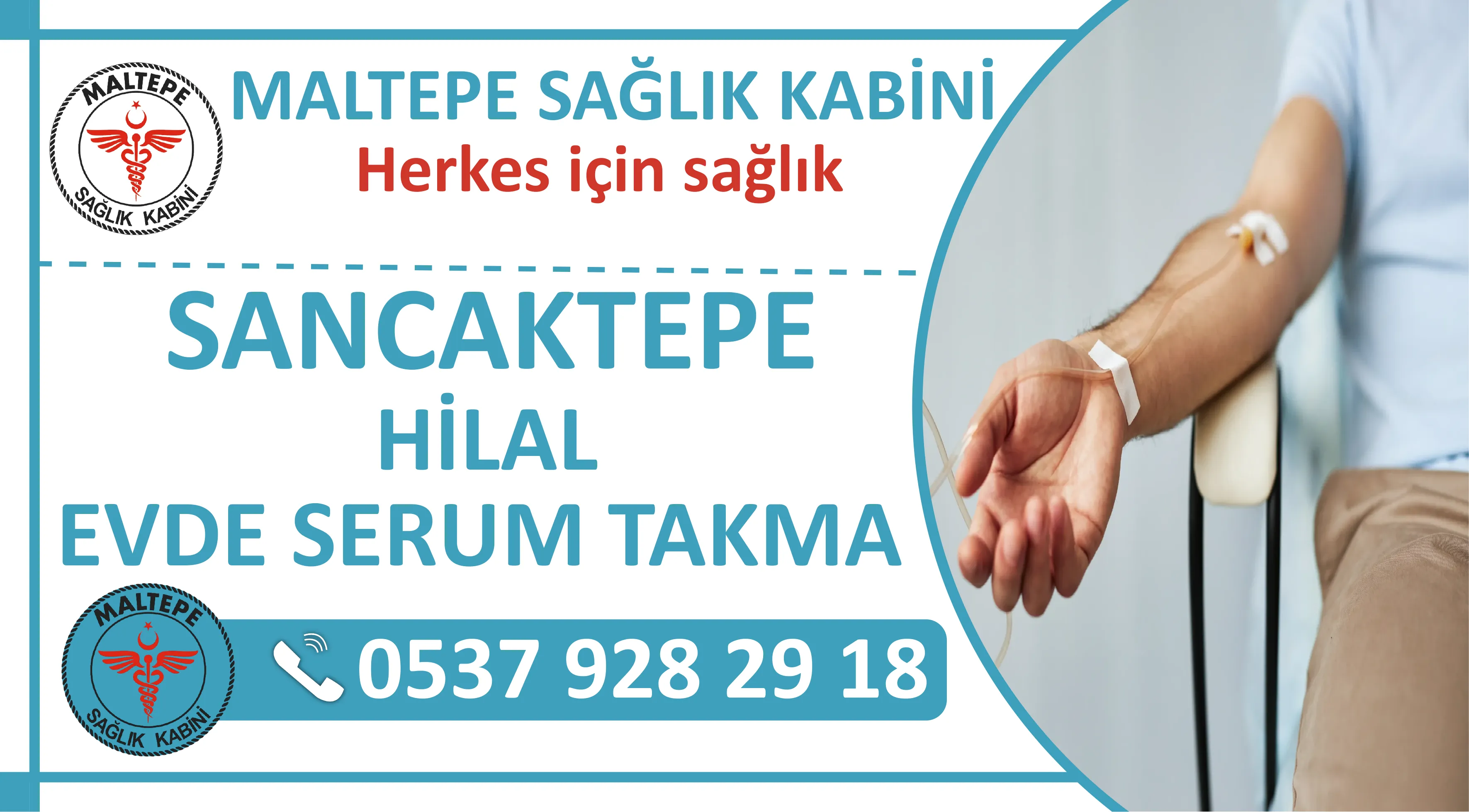 Sancaktepe Hilal Mahallesi Evde Serum Takma Hizmeti