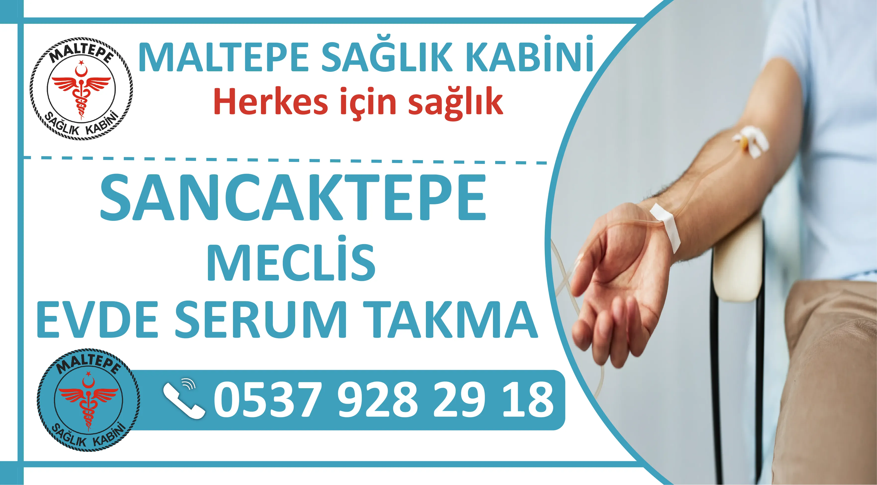 Sancaktepe Meclis Mahallesi Evde Serum Takma Hizmeti