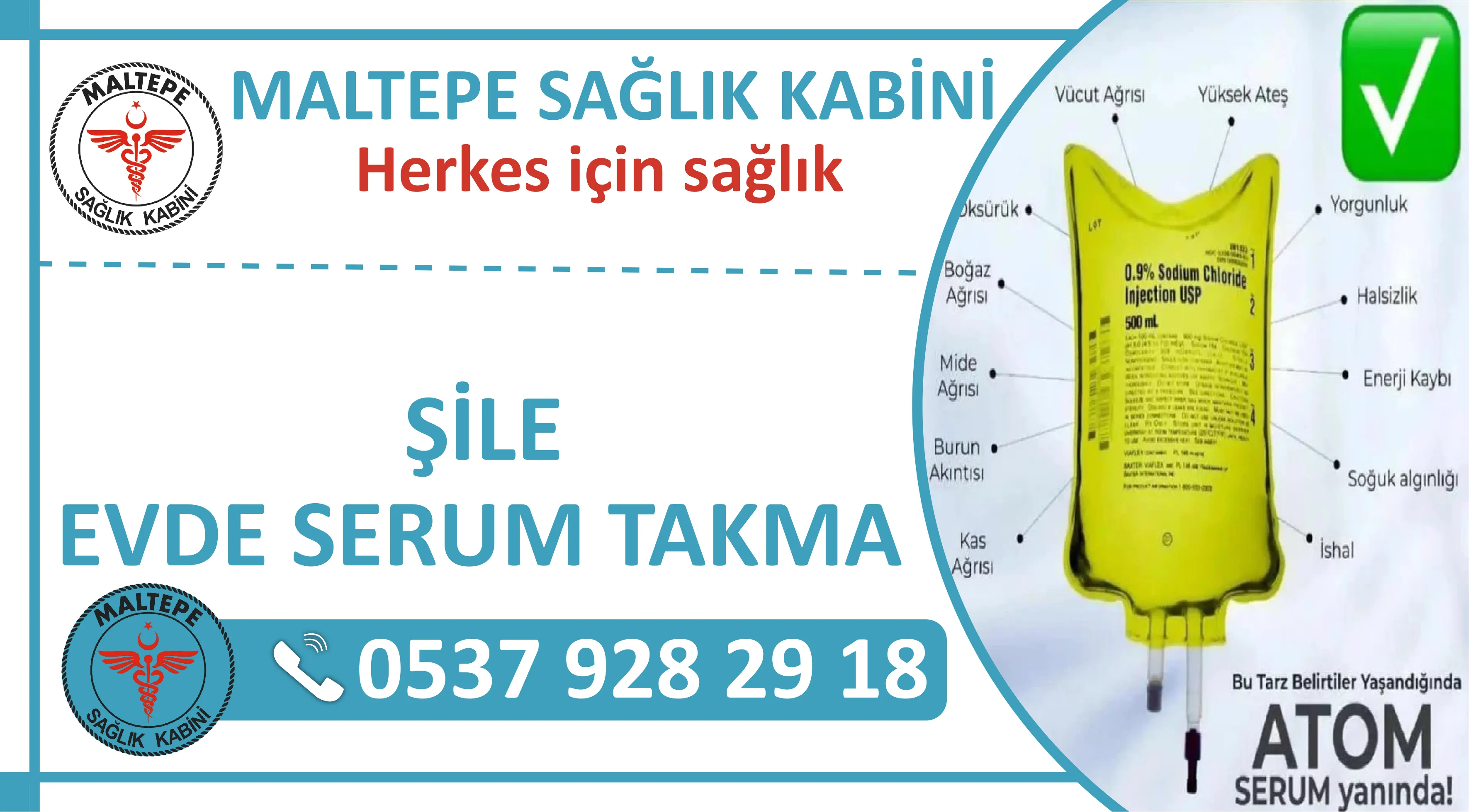 Şile Evde Serum Takma Hizmeti