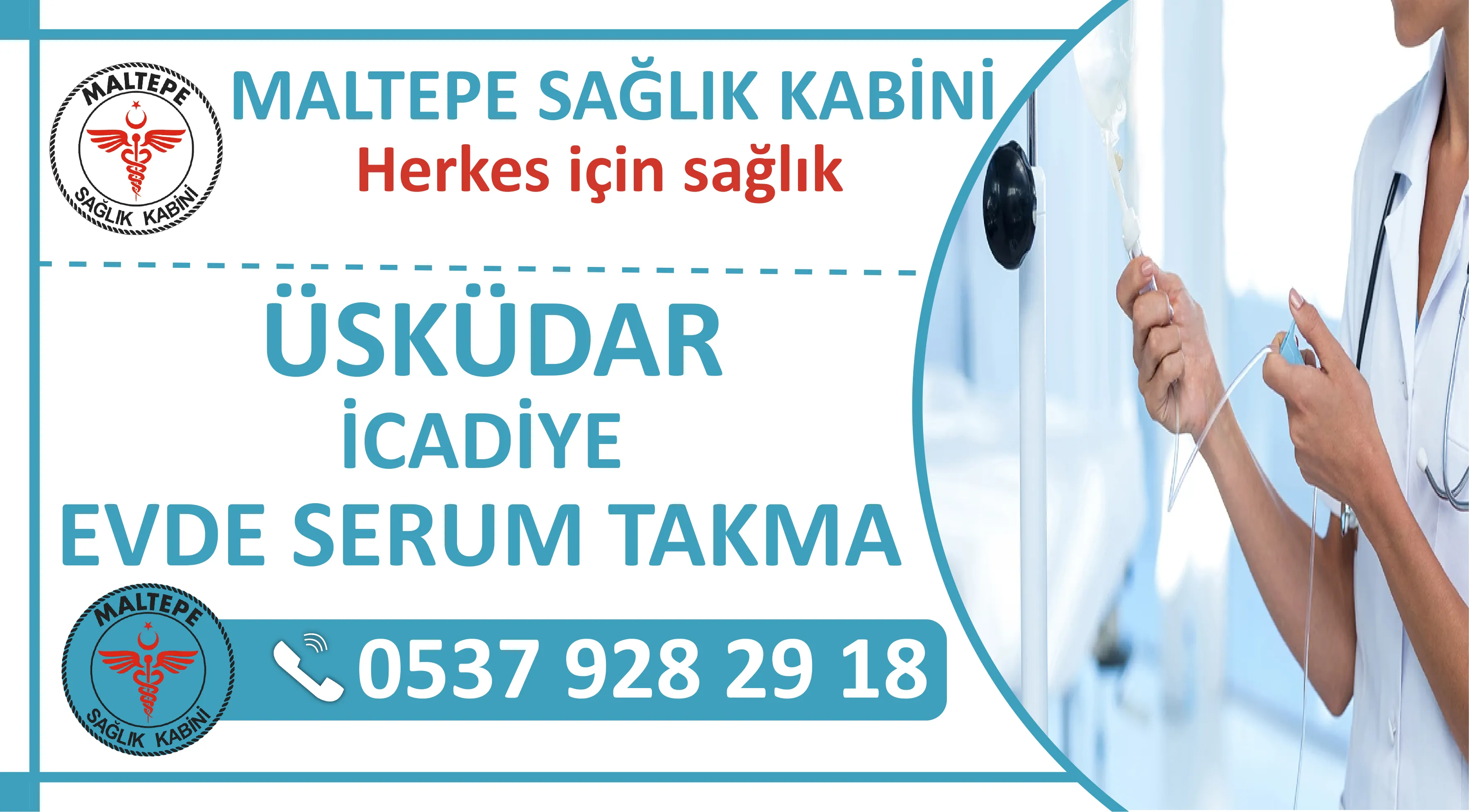 Üsküdar İcadiye Mahallesi Evde Serum Takma Hizmeti