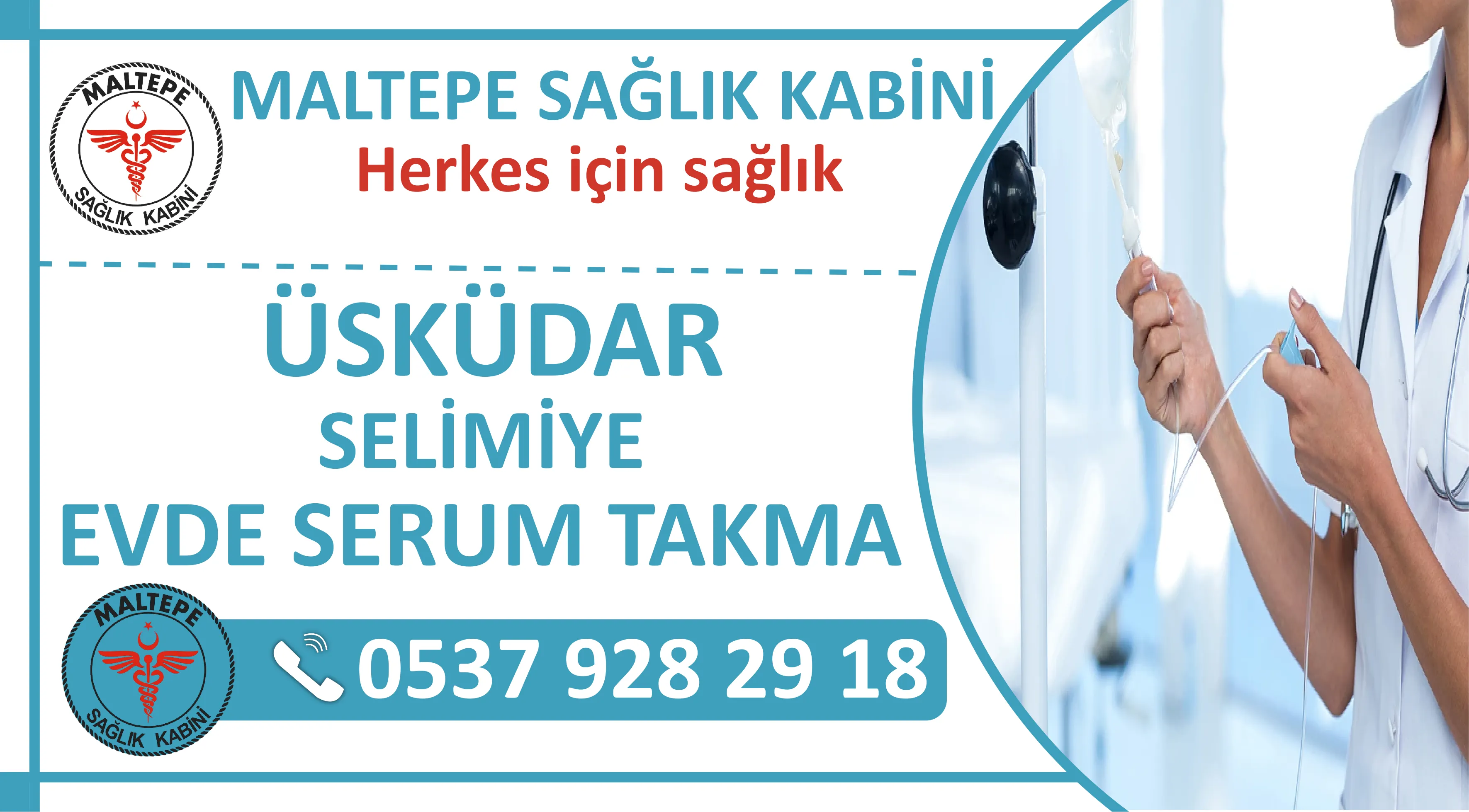 Üsküdar Selimiye Mahallesi Evde Serum Takma Hizmeti