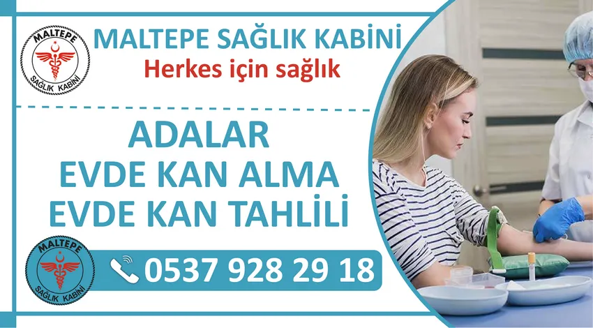 Adalar Evde Kan Tahlili ve Adalar Evde Kan Alma Fiyatları?