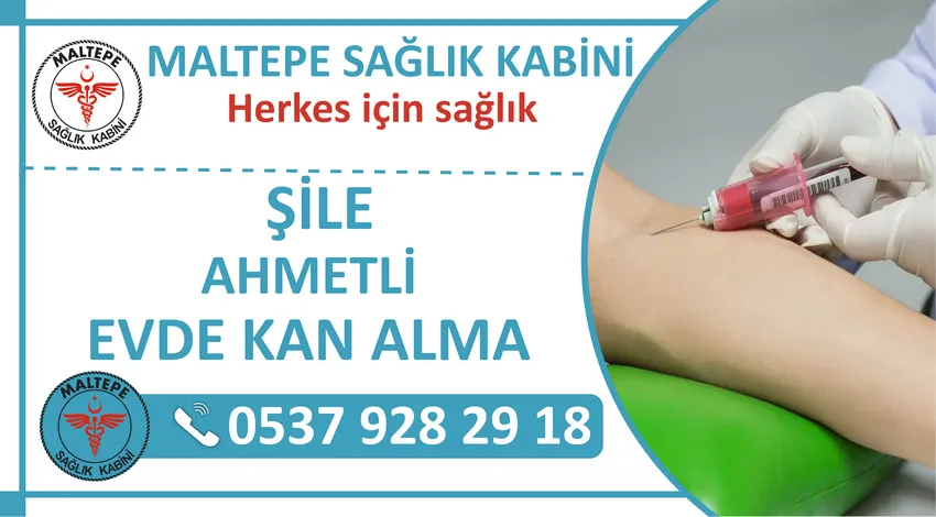 Şile Ahmetli Evde Kan Tahlili ve Şile Ahmetli Evde Kan Alma Fiyatları?