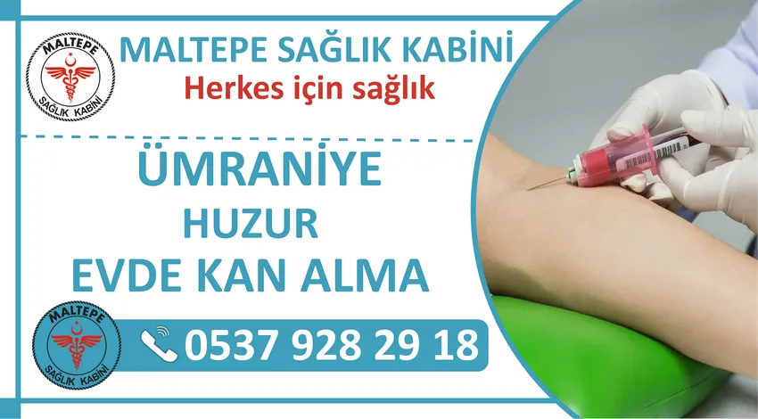 Ümraniye Huzur Evde Kan Tahlili ve Ümraniye Huzur Evde Kan Alma Fiyatları?